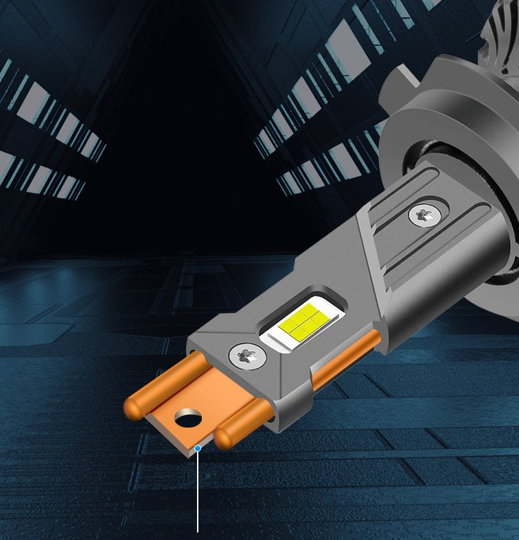 Комплект от 2 броя LED ЛЕД диодни крушки H7 Х7 12V 200W 17000lm за фарове Canbus без грешки 6000К
