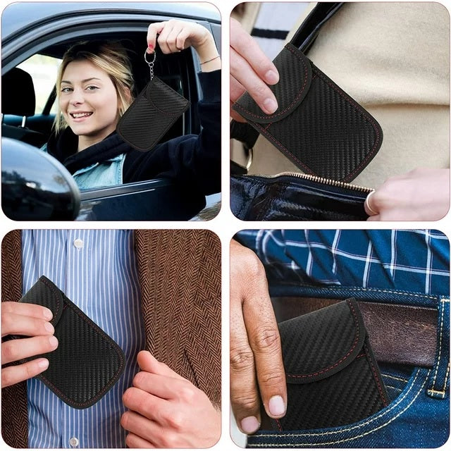 Калъф за заглушаване и блокиране на KEYLESS-GO RFID сигнал