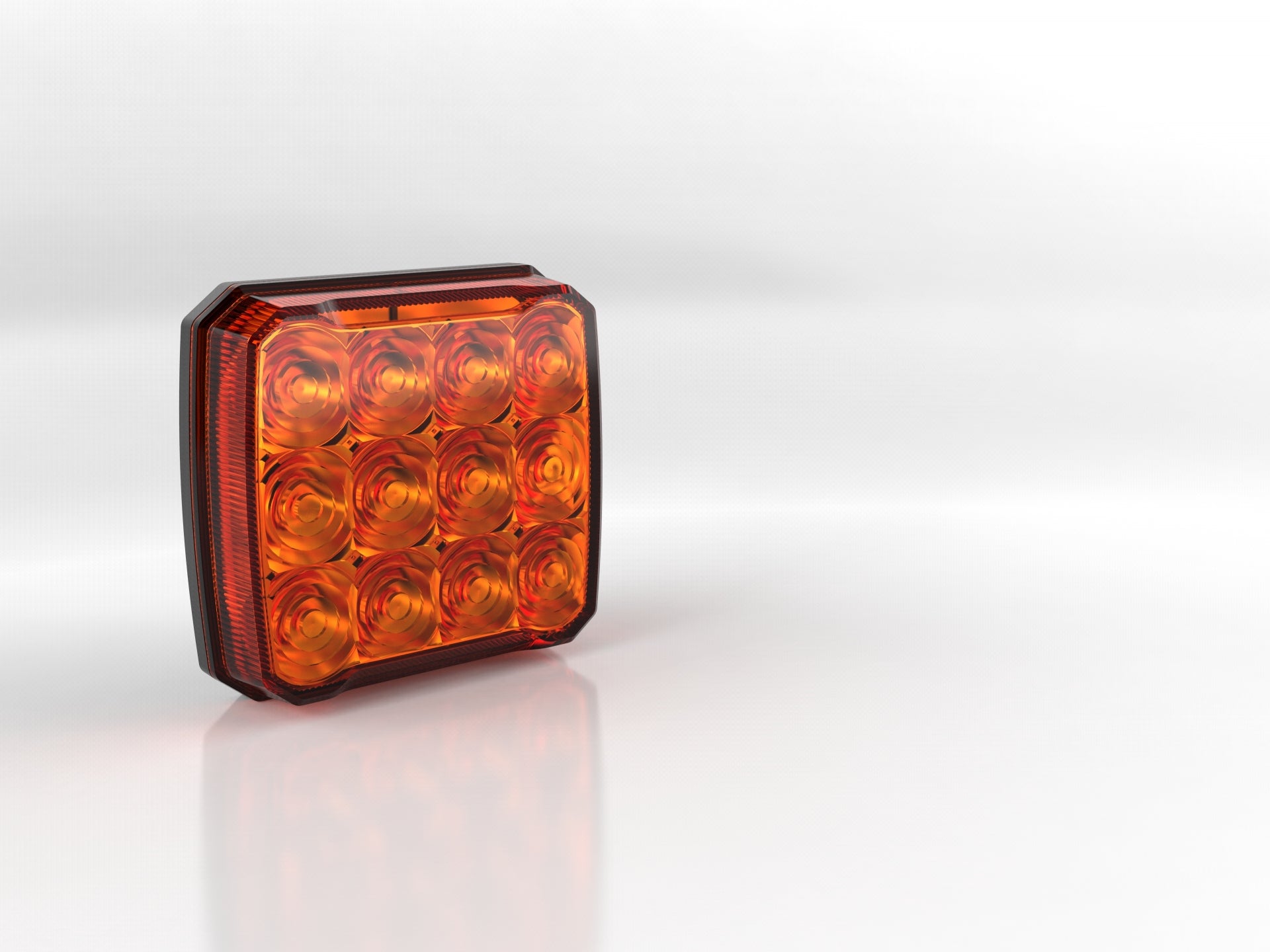Безжични Wireless Аварийни Сигнални Блиц Светлини Лампи Маяк с Mагнит 12v 24v Лед Led Оранжеви с 12 режима на работа