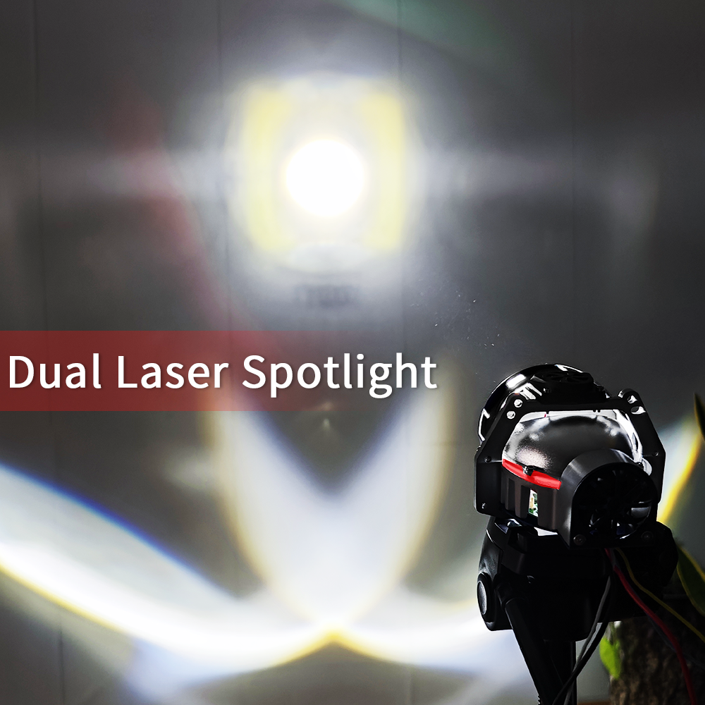 Комплект от 2бр. Bi-LED лазерни лупи за вграждане във фарове с къси и дълги светлини 3 инча 130W 8000lm 12V