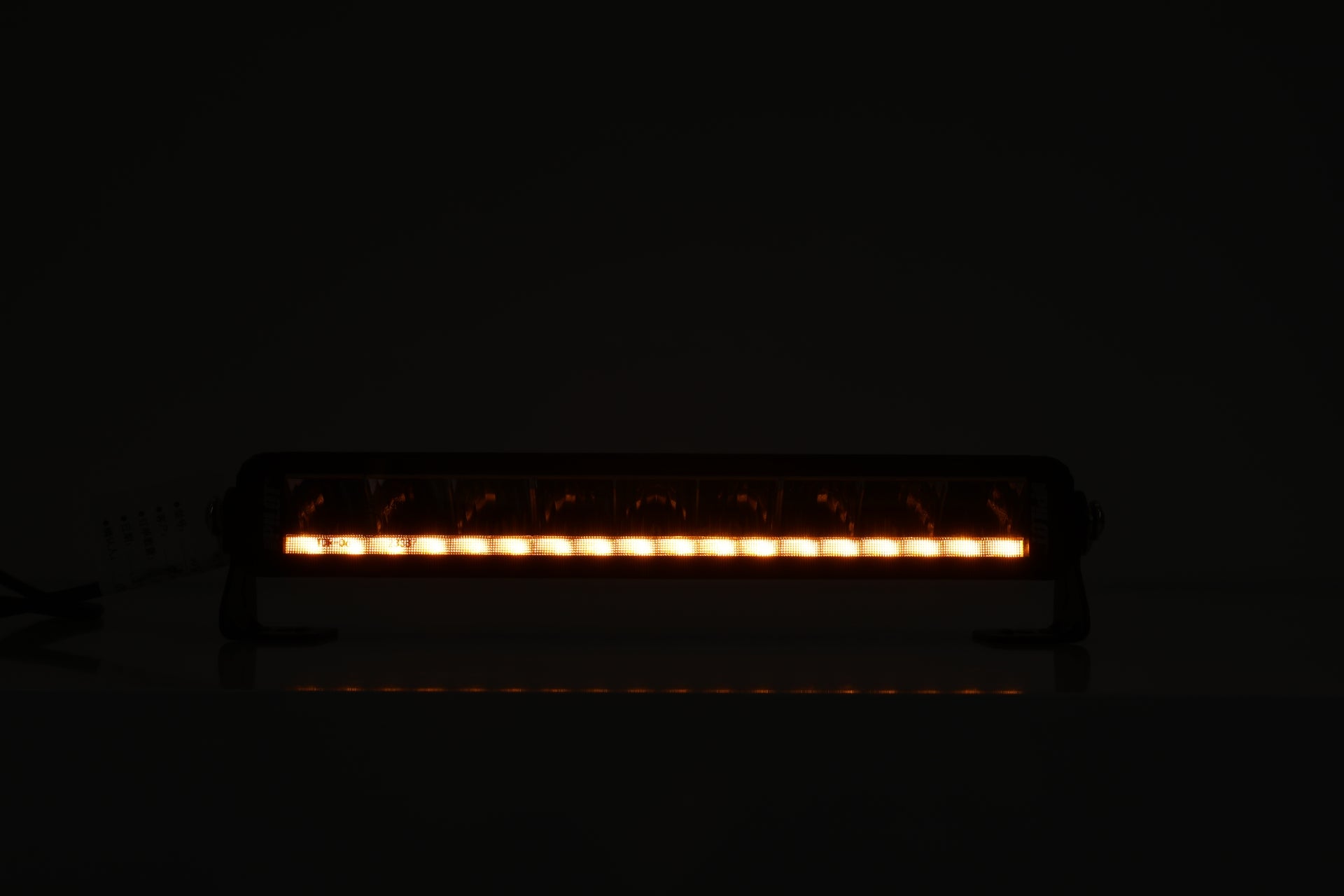 35.5 см Висококачествен 4 в 1 Led Bar Лед Бар Диоден Прожектор DRL с бяла габаритна светлина и оранжева аварийна блиц 50W 2100LM