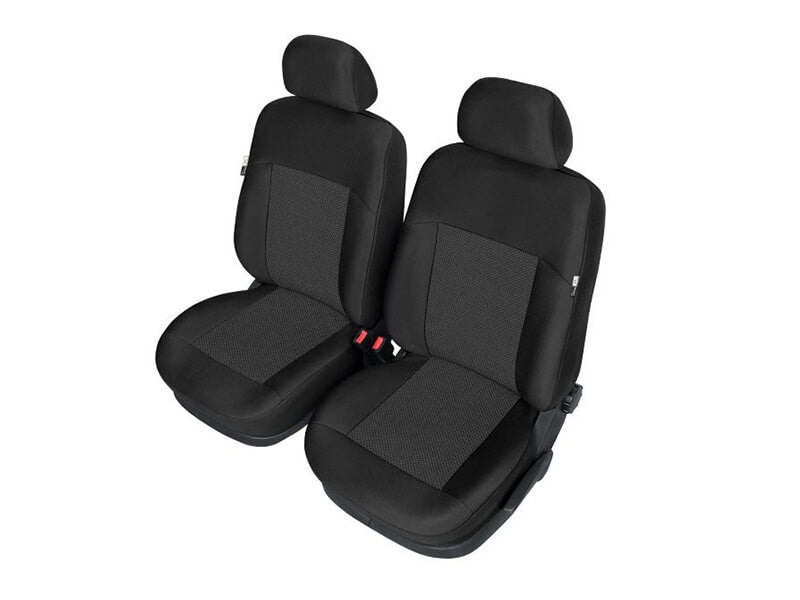 Комплект 1+1 Тапицерия Kegel за две единични предни седалки на Ford Focus 2003-2014 Mk2 Mk3 Черна Текстил