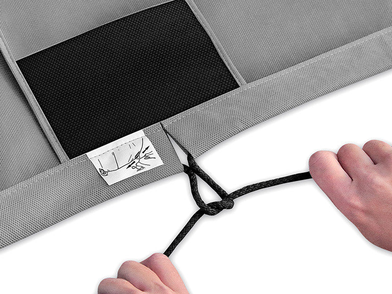 Висококачествено Покривало Kegel серия Mobile размер S2 за хечбек 320-332см x 125-135см, сиво