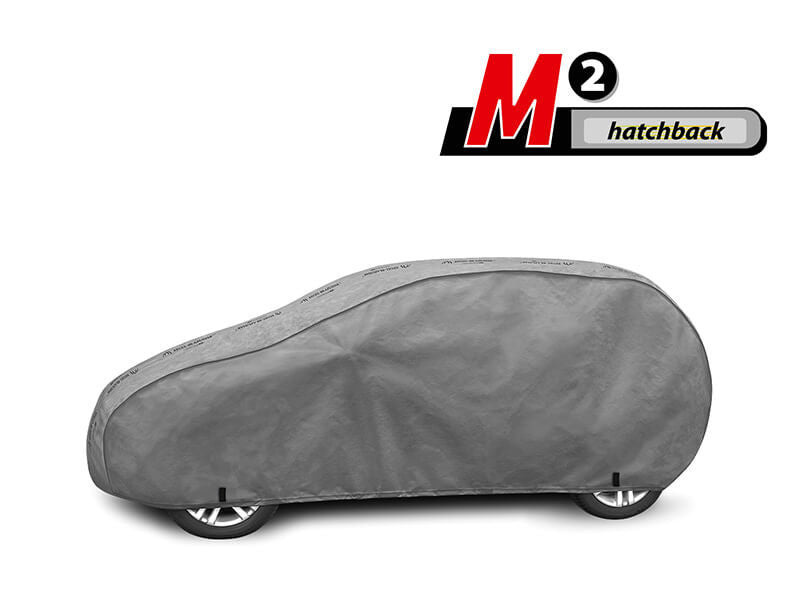 Висококачествено Покривало Kegel серия Mobile размер M1 за хечбек 380-405см x 126-136см, сиво