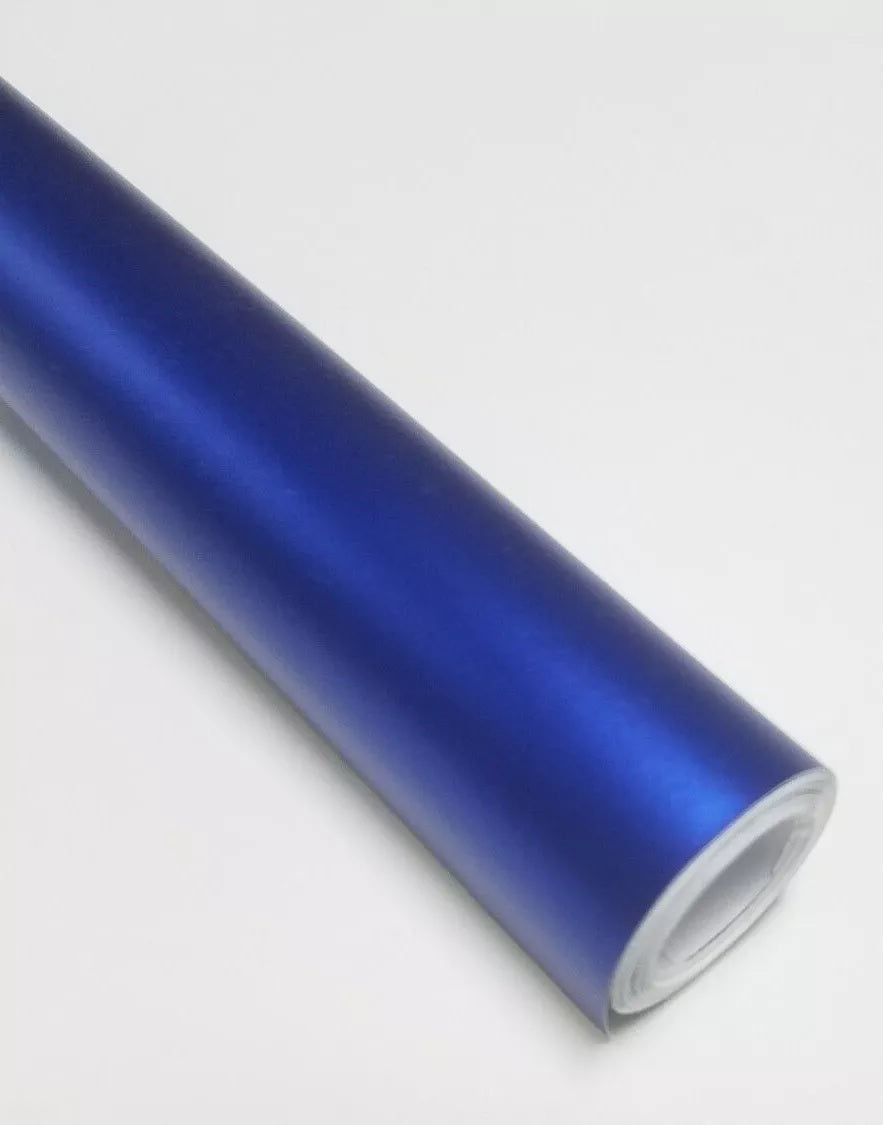 Синъо Матирано Декоративно автомобилно фолио 1.52 X 28M Blue Matte Vinyl Wrap