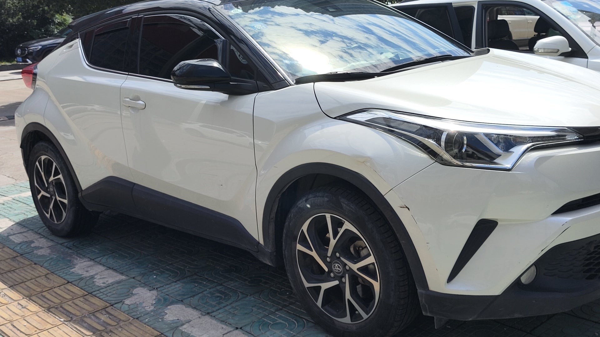 Комплект от 4бр. ветробрани за TOYOTA CHR 2017+