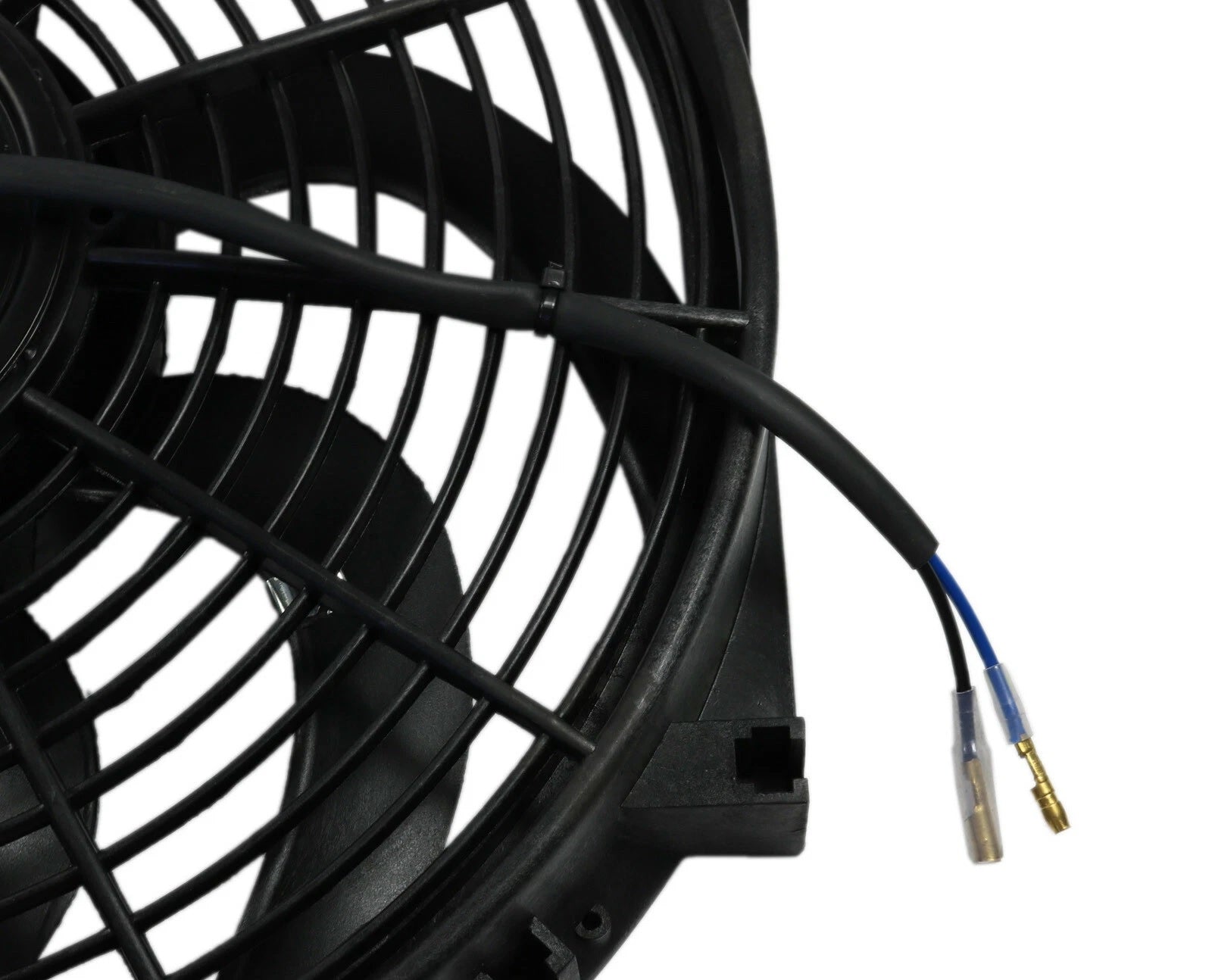 Универсален електрически вентилатор перка за радиатор – 14 инча(36см), 12V, 80W, ABS и стомана, безшумен