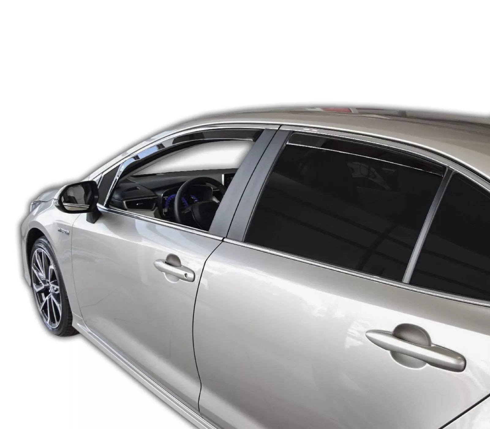 Комплект от 4бр. ветробрани за Toyota Corolla (12-Gen) Седан 2018+