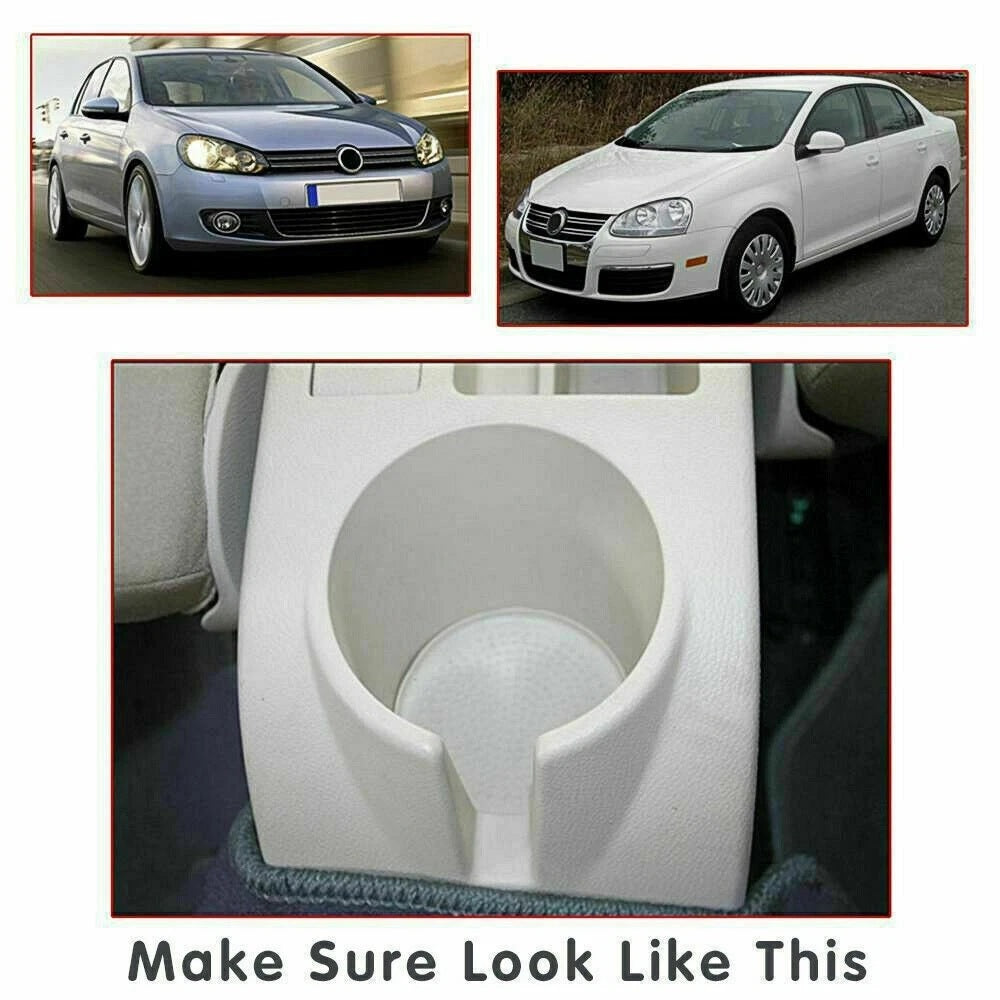 Подлакътник барче за VW Golf V MK5, VI MK6, VW Jetta V MK5 - Еко кожа – Черен