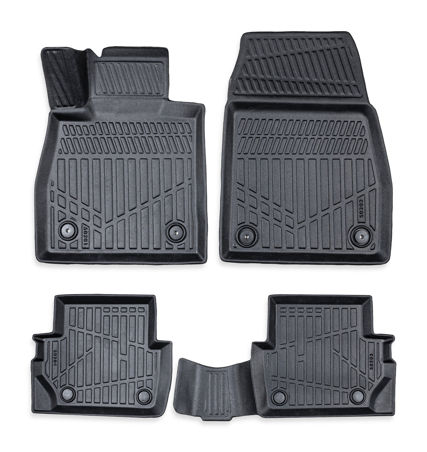 Комплект 4бр. 3D Гумени стелки за купе Erpassan - FORD PUMA 2019+