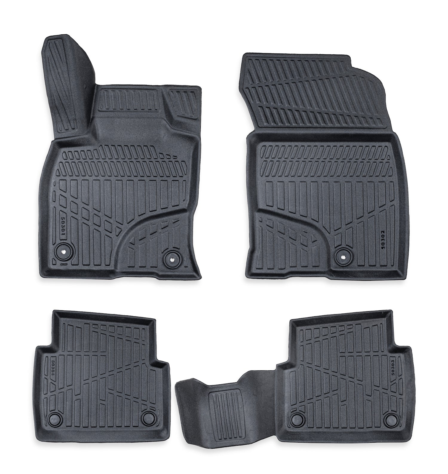 Комплект 4бр. 3D Гумени стелки за купе Erpassan - FORD KUGA III 2019+