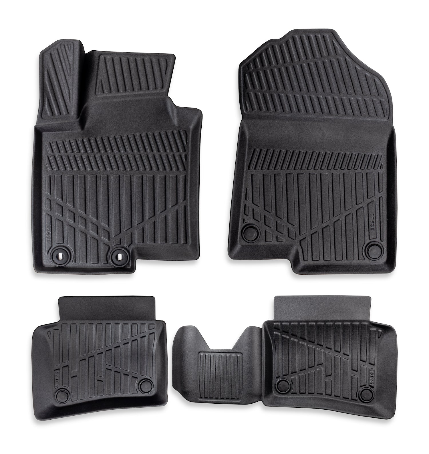 Комплект 4бр. 3D Гумени стелки за купе Erpassan - HYUNDAI i20 III 2021+