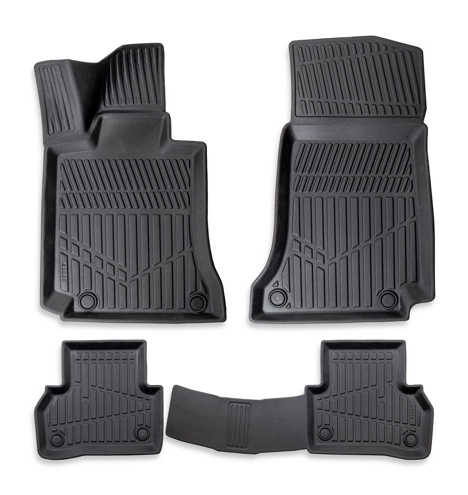 Комплект 4бр. 3D Гумени стелки за купе Erpassan - MERCEDES C-class (W205) 2014-2021