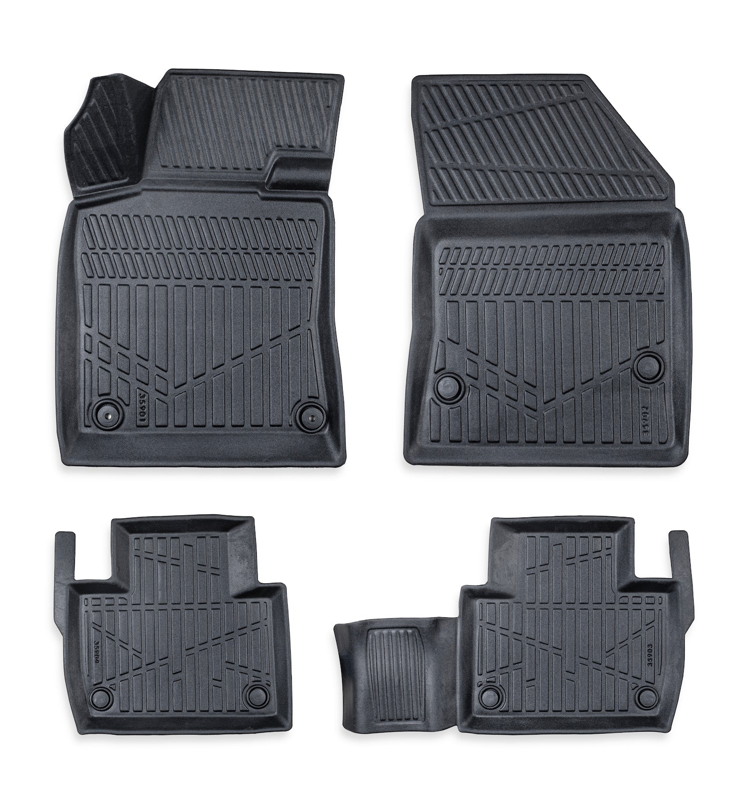 Комплект 4бр. 3D Гумени стелки за купе Erpassan - PEUGEOT 508 II 2018+