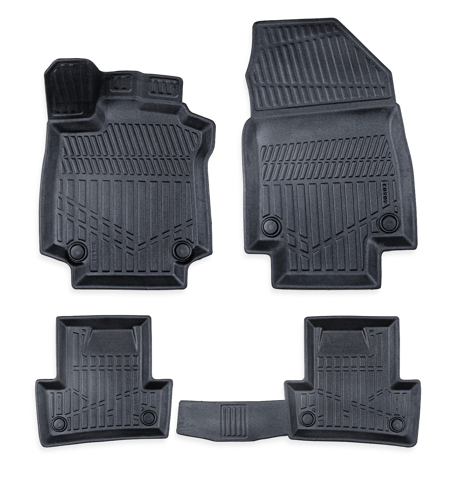 Комплект 4бр. 3D Гумени стелки за купе Erpassan - RENAULT CAPTUR 2013-2019