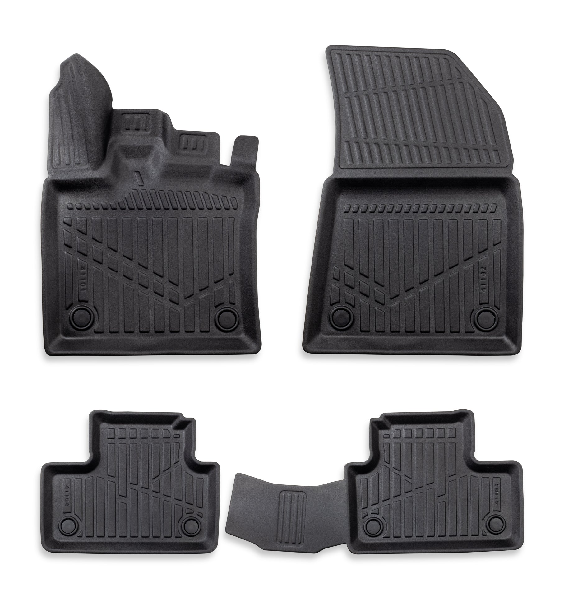 Комплект 4бр. 3D Гумени стелки за купе Erpassan - RENAULT CAPTUR II 2019+