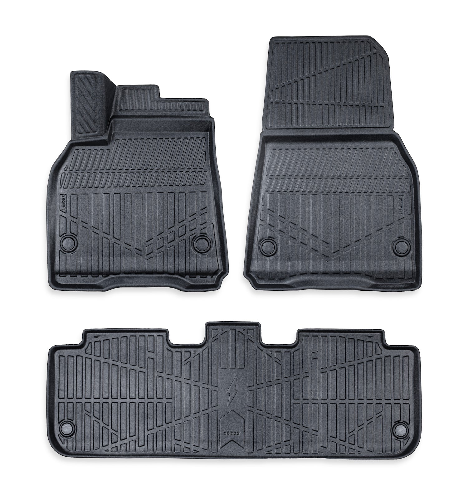 Комплект 4бр. 3D Гумени стелки за купе Erpassan - TESLA MODEL Y