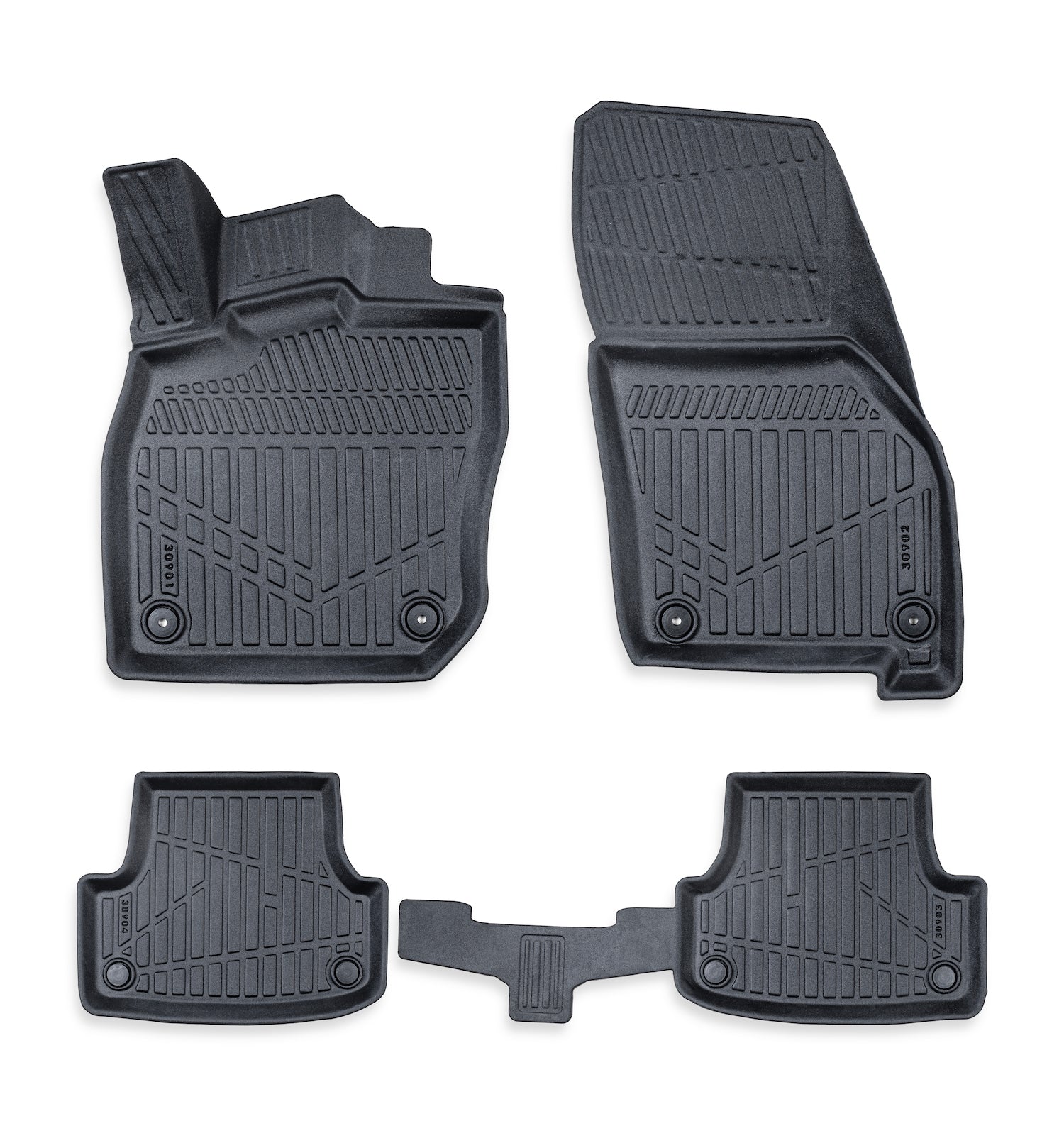 Комплект 4бр. 3D Гумени стелки за купе Erpassan - VW GOLF VIII 2021+