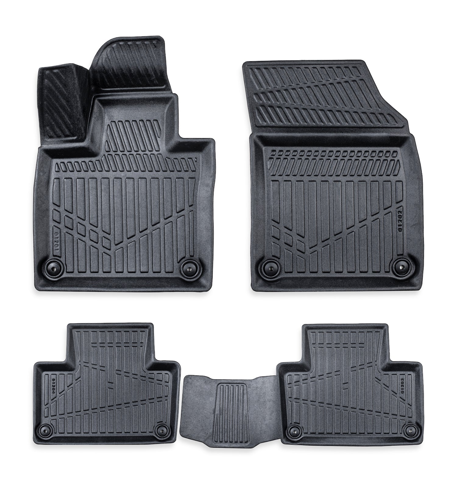 Комплект 4бр. 3D Гумени стелки за купе Erpassan - VOLVO XC90 II 2015+