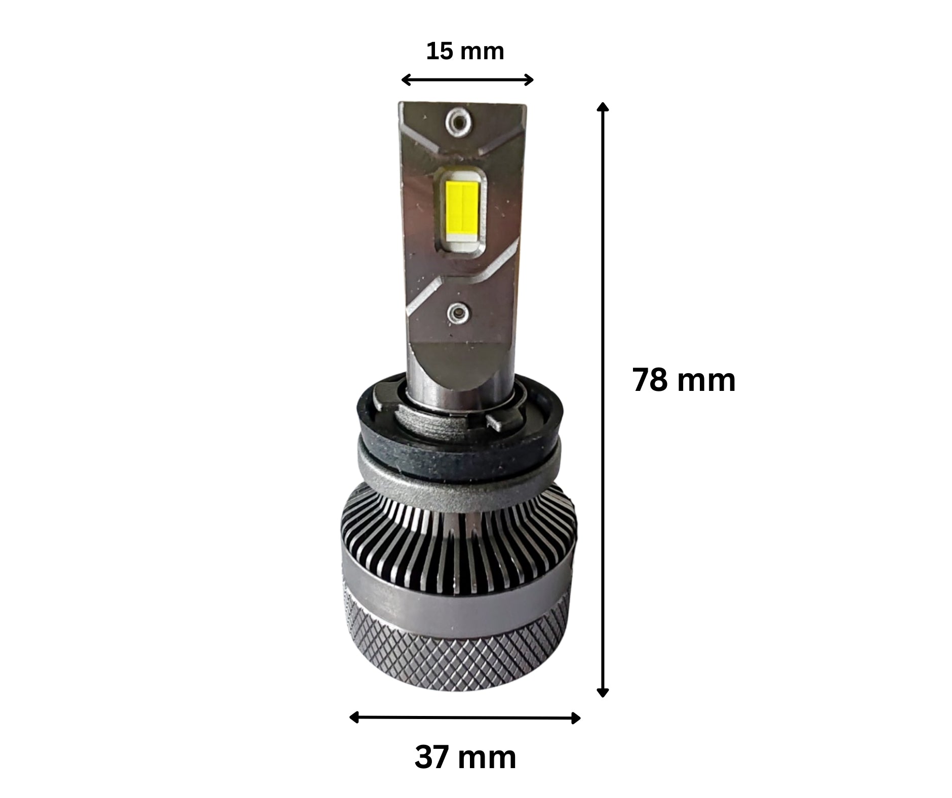 Комплект LED крушки H11/H8 – Smart CSP технология, CANBUS, 70W, 12–24V