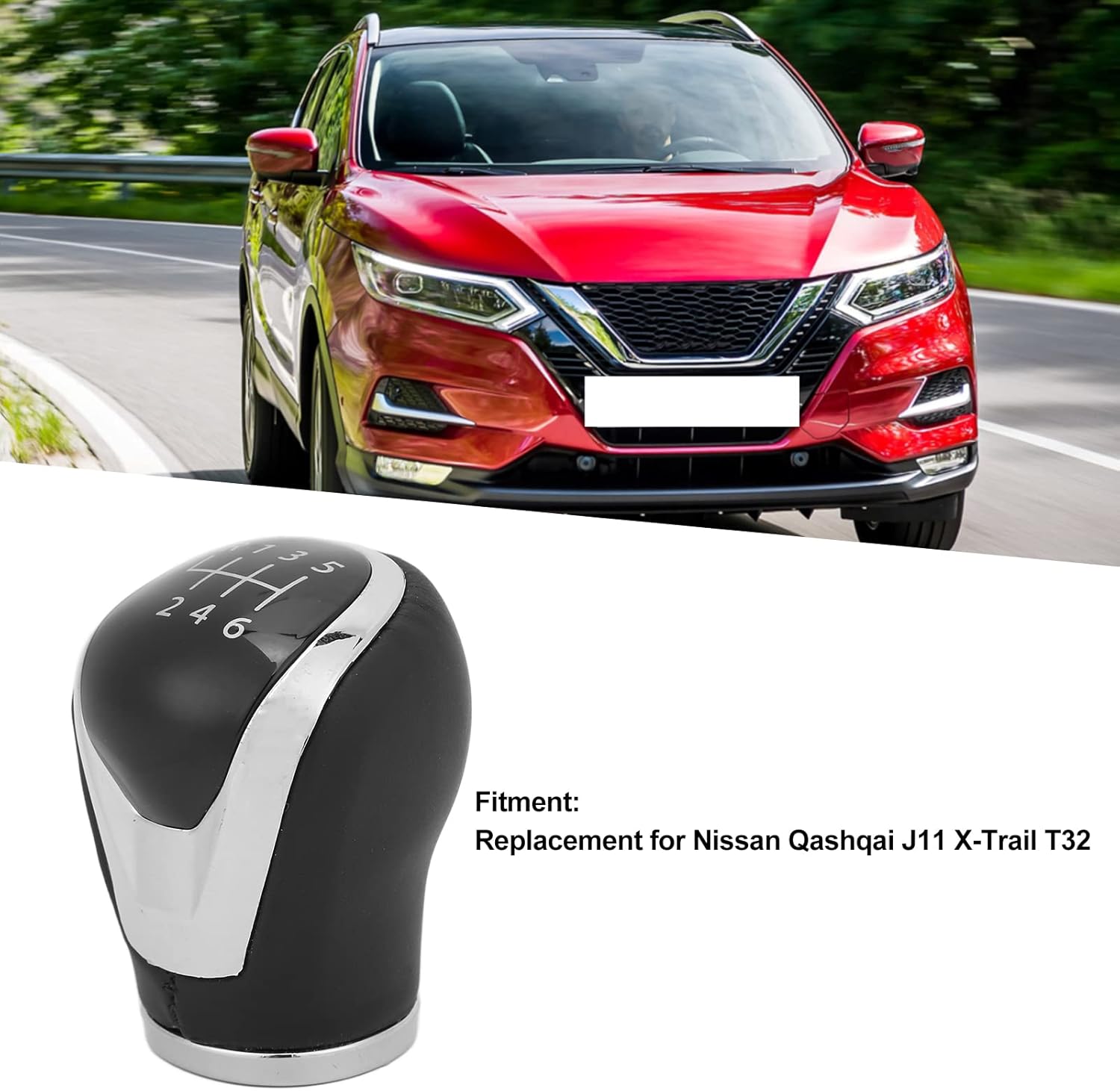 Топка за скоростен лост 6 скорости Nissan Qashqai II J11 / X-Trail T32 / Pulsar C13 – OEM 32865-4EA0A