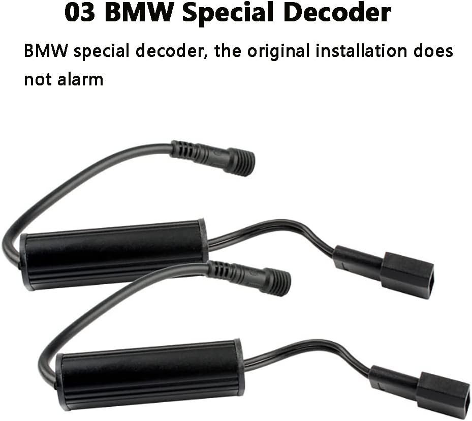 Комплект LED Angel Eyes крушки за BMW – CANBUS, бяла светлина, Plug & Play
