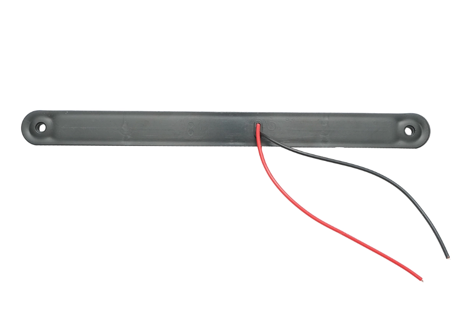 Жълт LED габарит / маркер – Опушен 15 Диода 12V-24V 240 mm