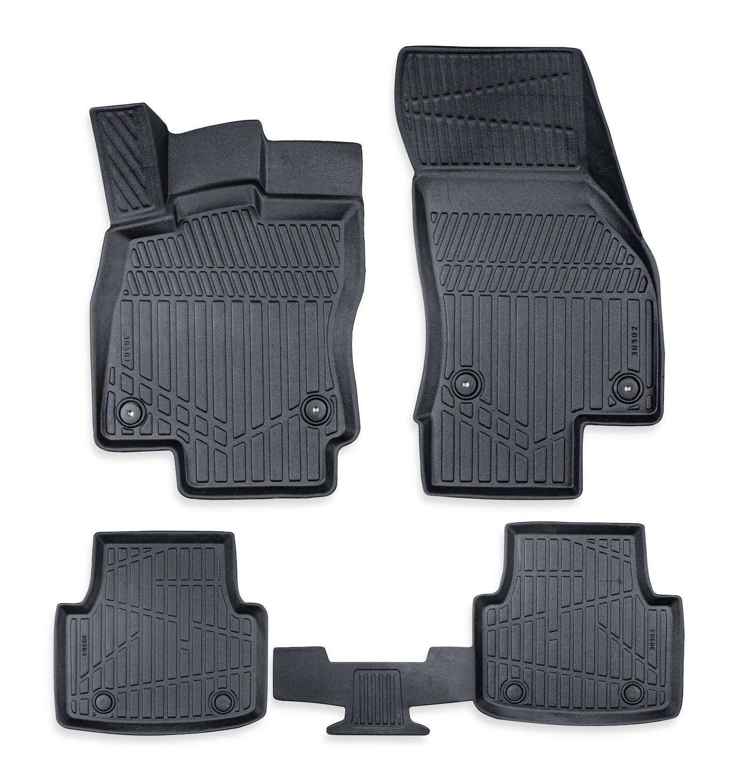 Комплект 4бр. 3D Гумени стелки за купе Erpassan - SKODA SUPERB III 2015-2023