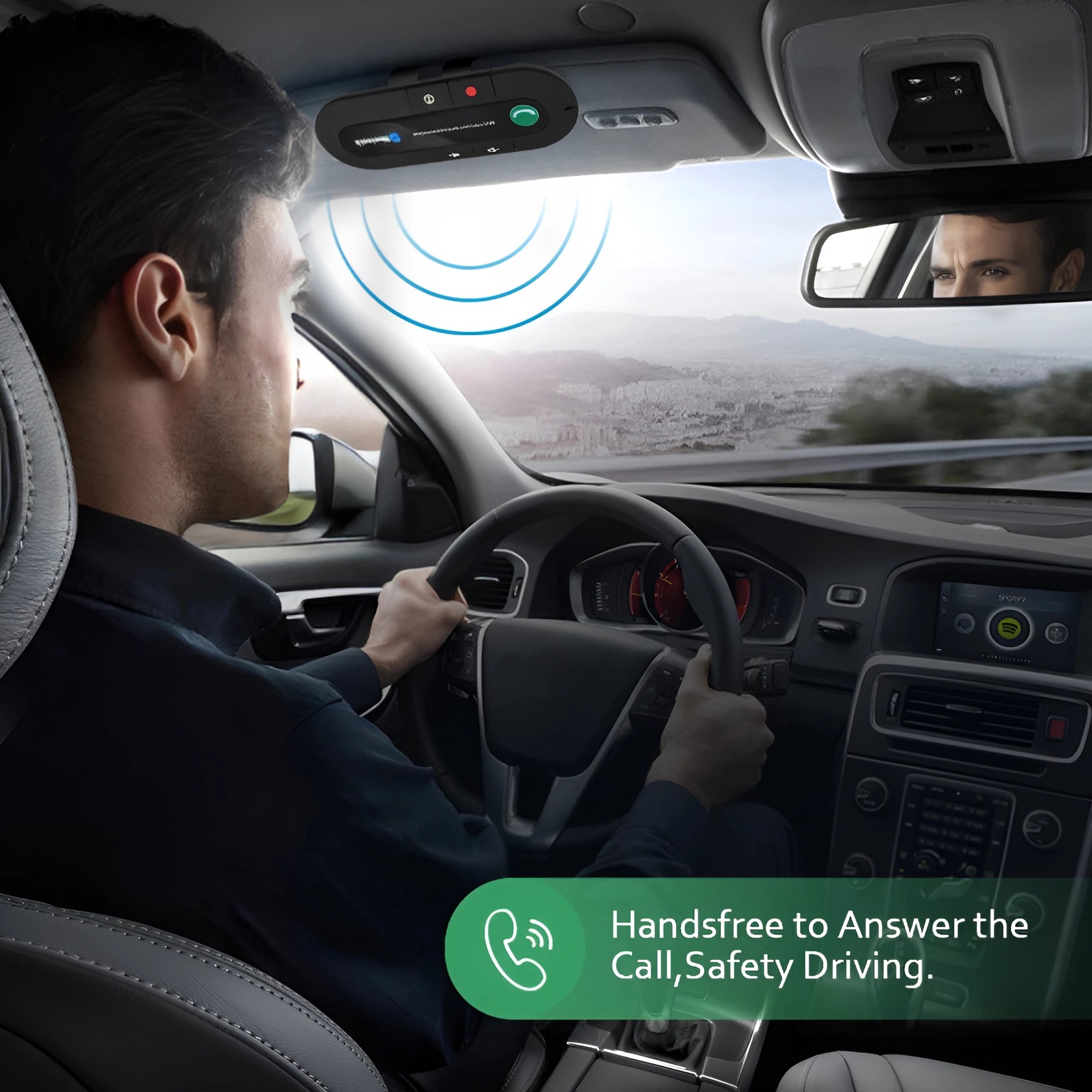 Високоговорител Bluetooth Блутут Handsfree Хендсфри за автомобил Carmotion