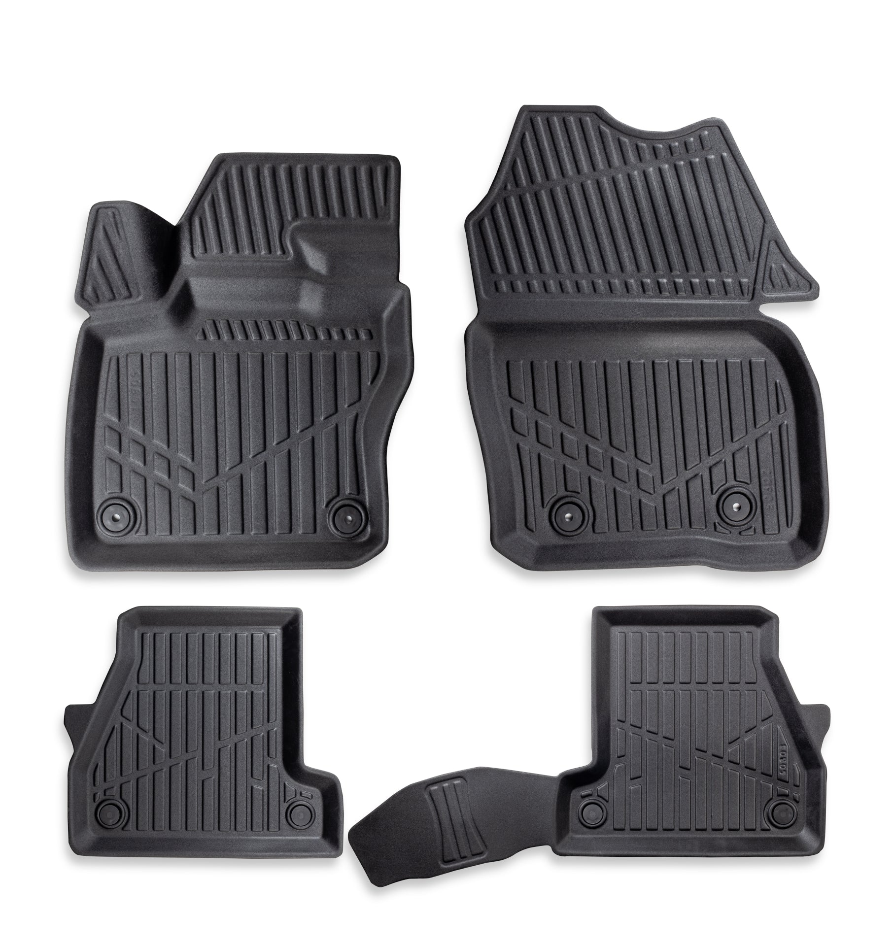 3D гумени стелки Erpassan за Ford Focus III 2011-2014 – комплект 4 бр. за салон