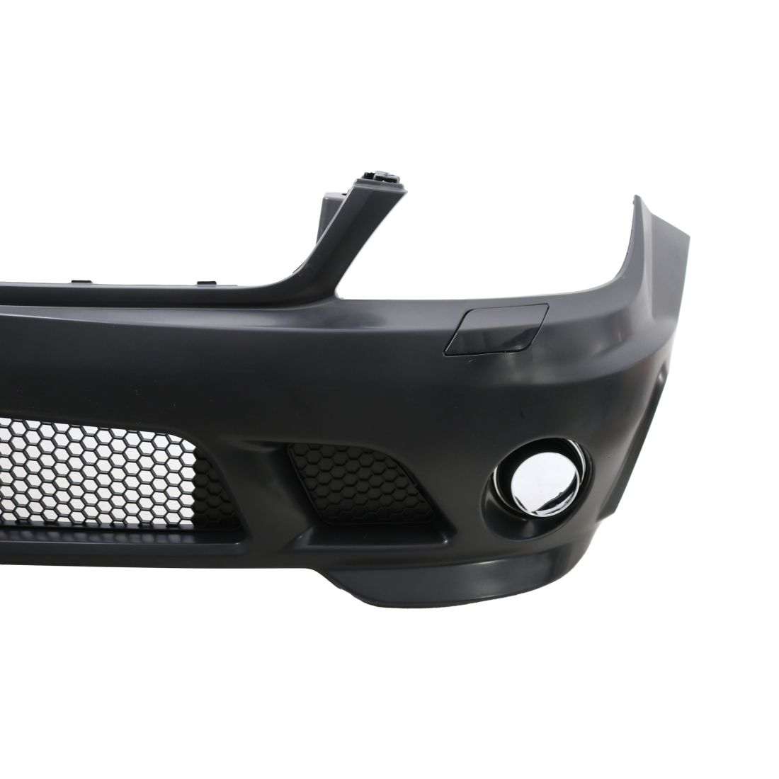 Предна броня за Mercedes C-Class W204 (2007-2011) - AMG look - без халогени и без отвори за парктроник