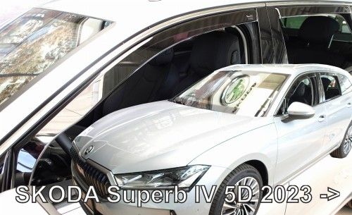 ВЕТРОБРАНИ ЗА SKODA SUPERB (2023+) COMBI - 4БР. ПРЕДНИ И ЗАДНИ