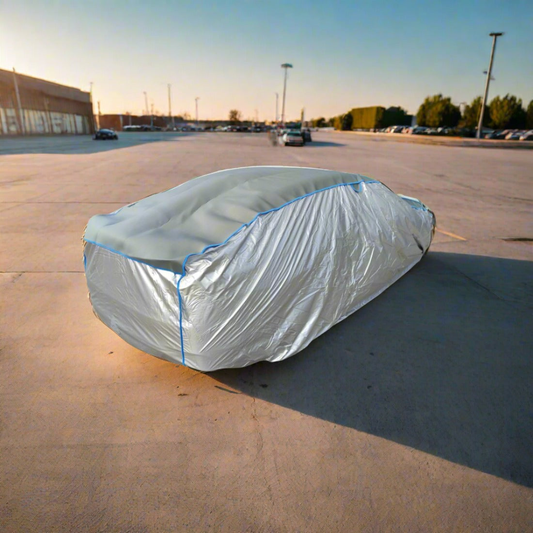 ПОКРИВАЛО ЗА КОЛА ПРОТИВ ГРАДУШКА - STOP ICE - РАЗМЕР L / SUV - 490X185X145 CM