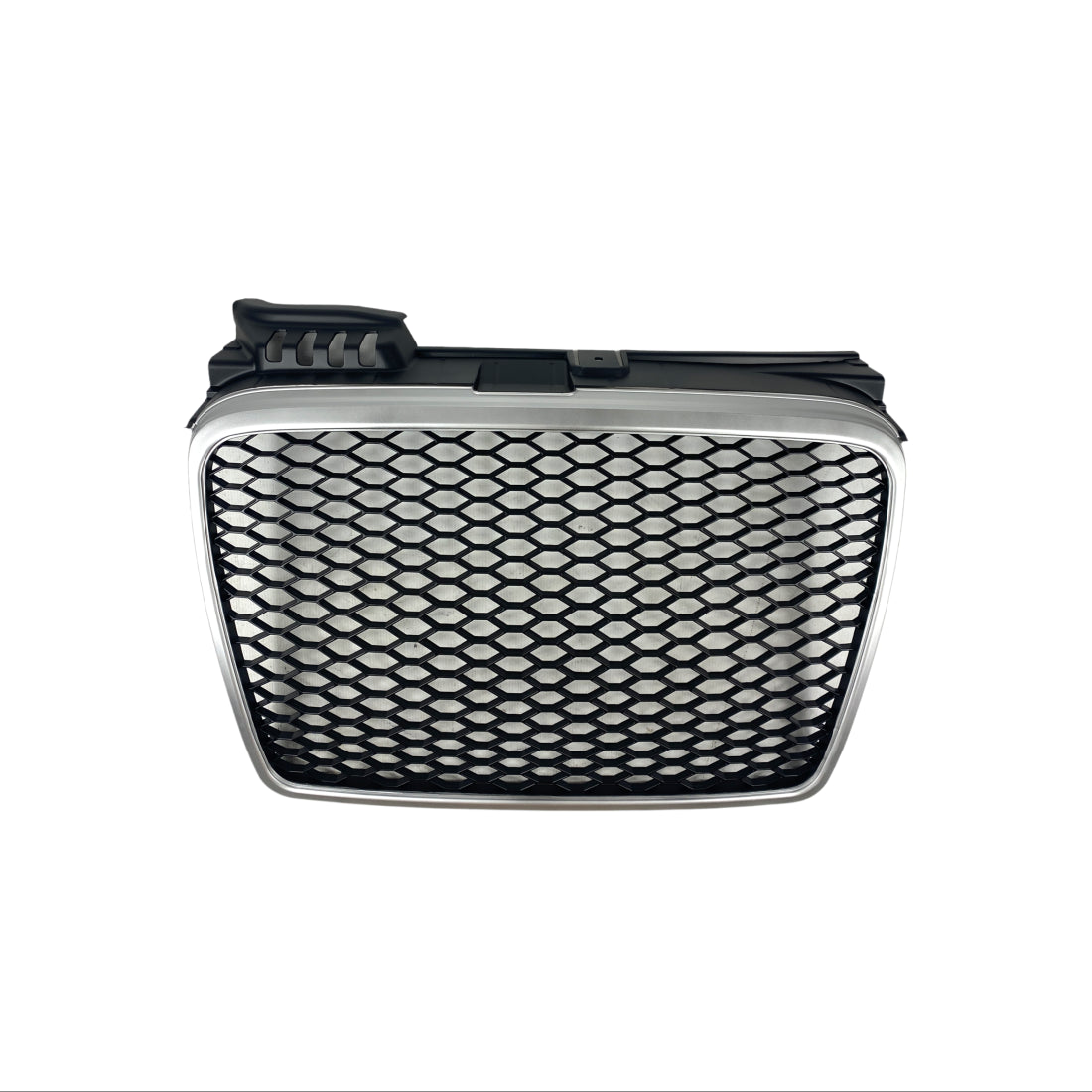 Решетка без емблема за Audi A4 B7 (2004-2008) - RS Look - Силвър / Мат