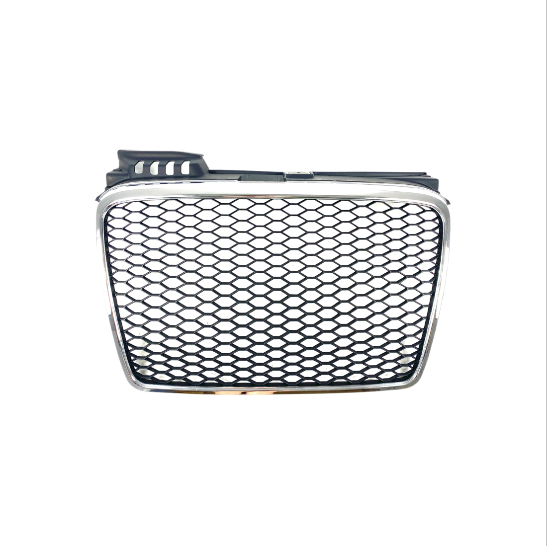 Решетка без емблема за Audi A4 B7 (2004-2007) -  RS Look с хром рамка