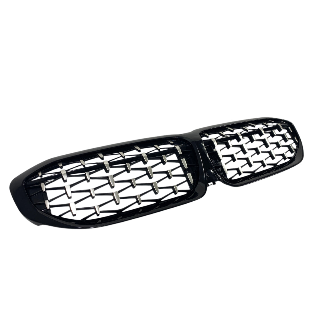 Решетки за BMW G20 (2018+) - Гланц - Diamond Design - хром / черно