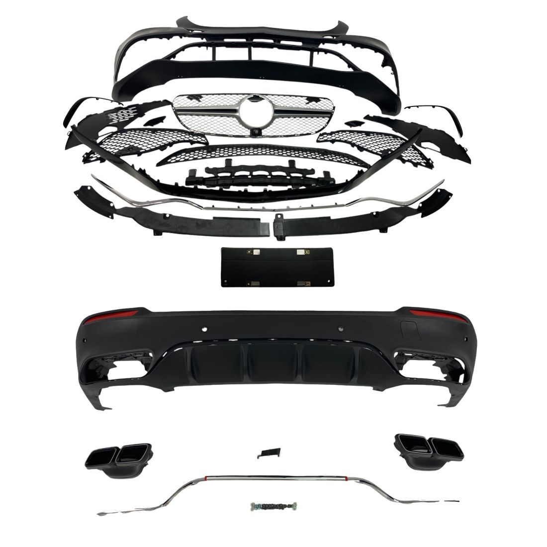 Body Kit - AMG Пакет за Mercedes GLC X253 (2015+) - AMG Design