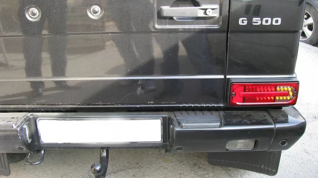 Диодни стопове за Mercedes W461/W463 G-CLASS (1990-2012) - с опушен мигач