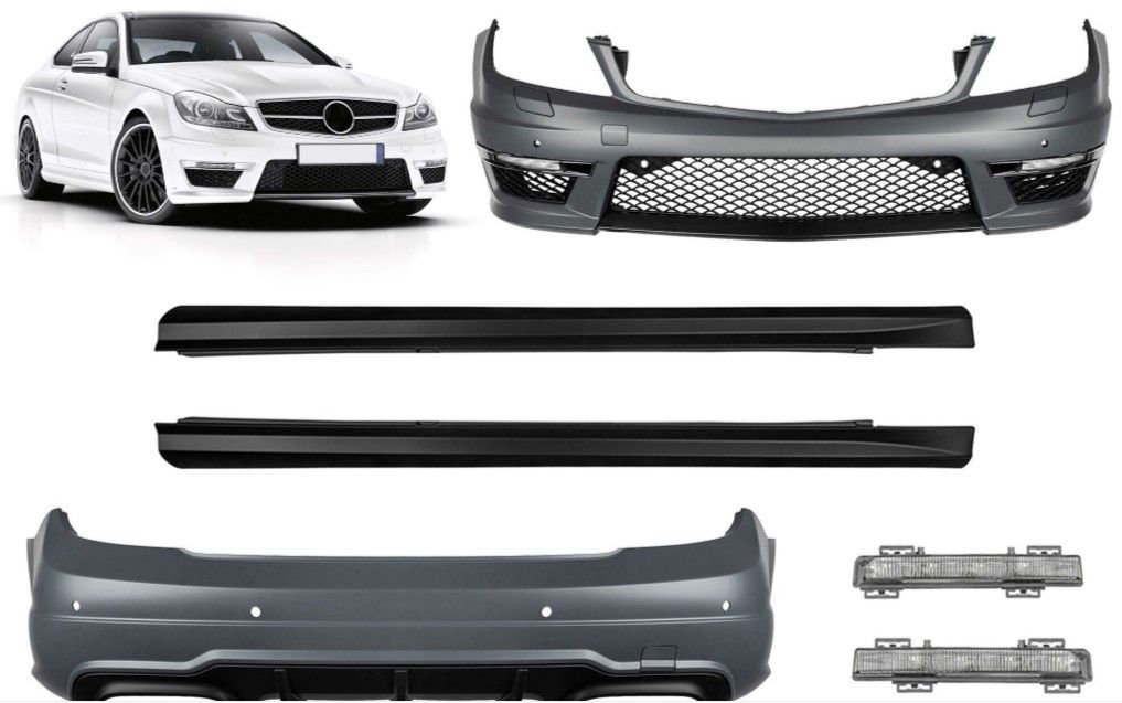 BODY KIT за Mercedes C-class W204 (2007-2015) C63 AMG Design - Coupe 2D