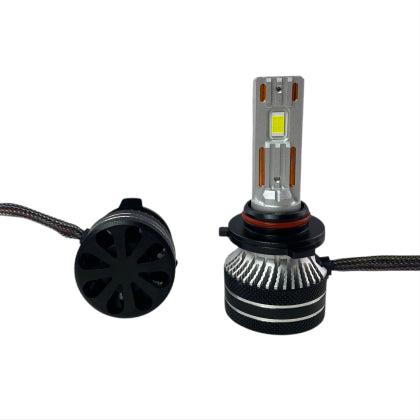 ЛЕД КРУШКИ - LED СИСТЕМА 9005 / HB3 STREETECH МОДЕЛ STN2 ЗА ФАРОВЕ - 150 000 ЛУКСА, 45W - CANBUS 6000K - 1500% ПОВЕЧЕ СВЕТЛИНА