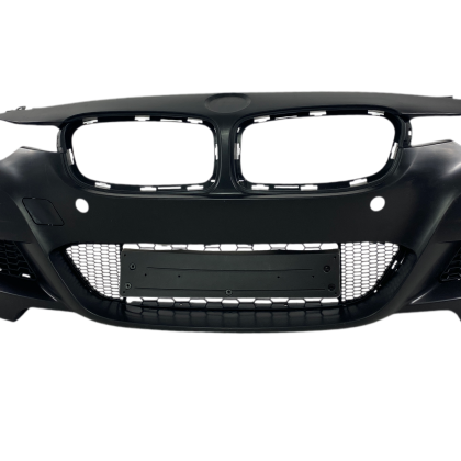 Предна Броня за BMW F30 (2011+) - M-Tech с отвори за парктроник