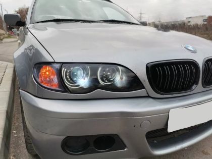 Ангелски Очи CCFL за BMW E46 седан, комби (1998-2005) / купе (1998-2003) - Бял цвят