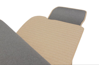 Мокетни стелки за Vw Golf 4 / Vw Bora / Vw Beetle / Skoda Octavia 1 (1997-2010) / Seat Leon, Toledo (1999-2005) - бежови
