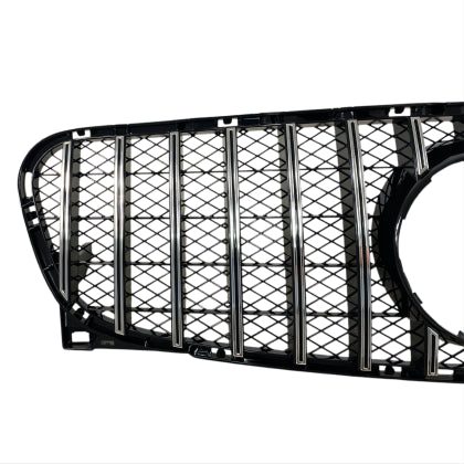 РЕШЕТКА ЗА MERCEDES GLA X156 (2013-2018) CHROME/BLACK - GT