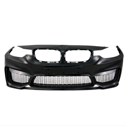 Предна Броня за BMW F30 (2011+) - M3 с лип спойлер - без отвори за парктроник