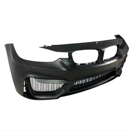 Предна Броня за BMW F30 (2011+) - M3 с лип спойлер - без отвори за парктроник