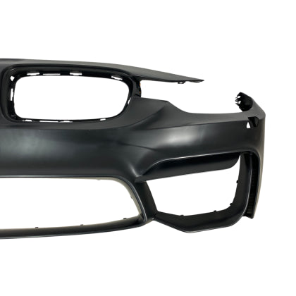 Предна Броня за BMW F30 (2011+) - M3 с лип спойлер - без отвори за парктроник