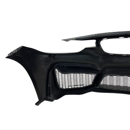 Предна Броня за BMW F30 (2011+) - M3 с лип спойлер - без отвори за парктроник