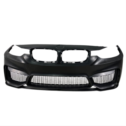 Предна Броня за BMW F30 (2011+) - M3 с лип спойлер - без отвори за парктроник