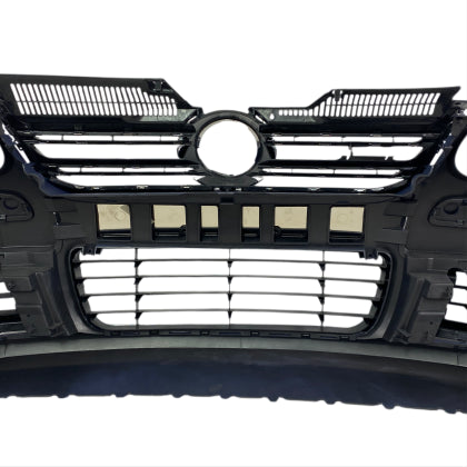 ПРЕДНА БРОНЯ ЗА GOLF 5 - R32 С R32 РЕШЕТКИ БЕЗ ХАЛОГЕНИ - ХРОМ